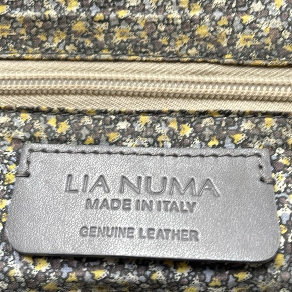 Lia Numa leather and suede Shoulder Bag - Picture 7 of 8